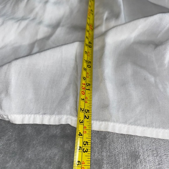 Victorias Secret White Pom Pom Trim V Neck Maxi Dress Cover Up S - Picture 7 of 10